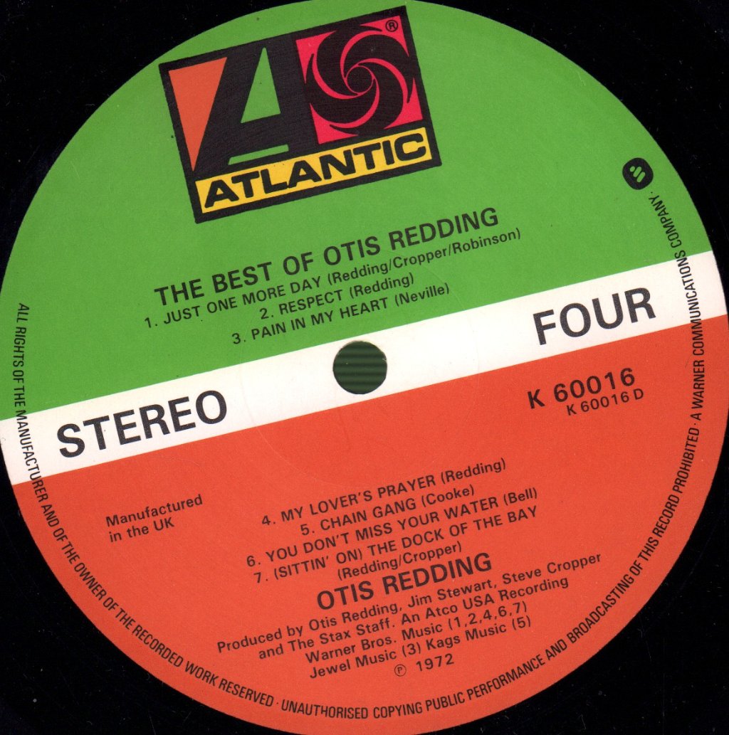 Otis Redding - Best Of - Double Lp