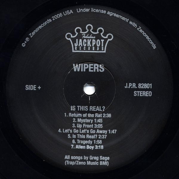 Wipers - Is This Real? - Lp