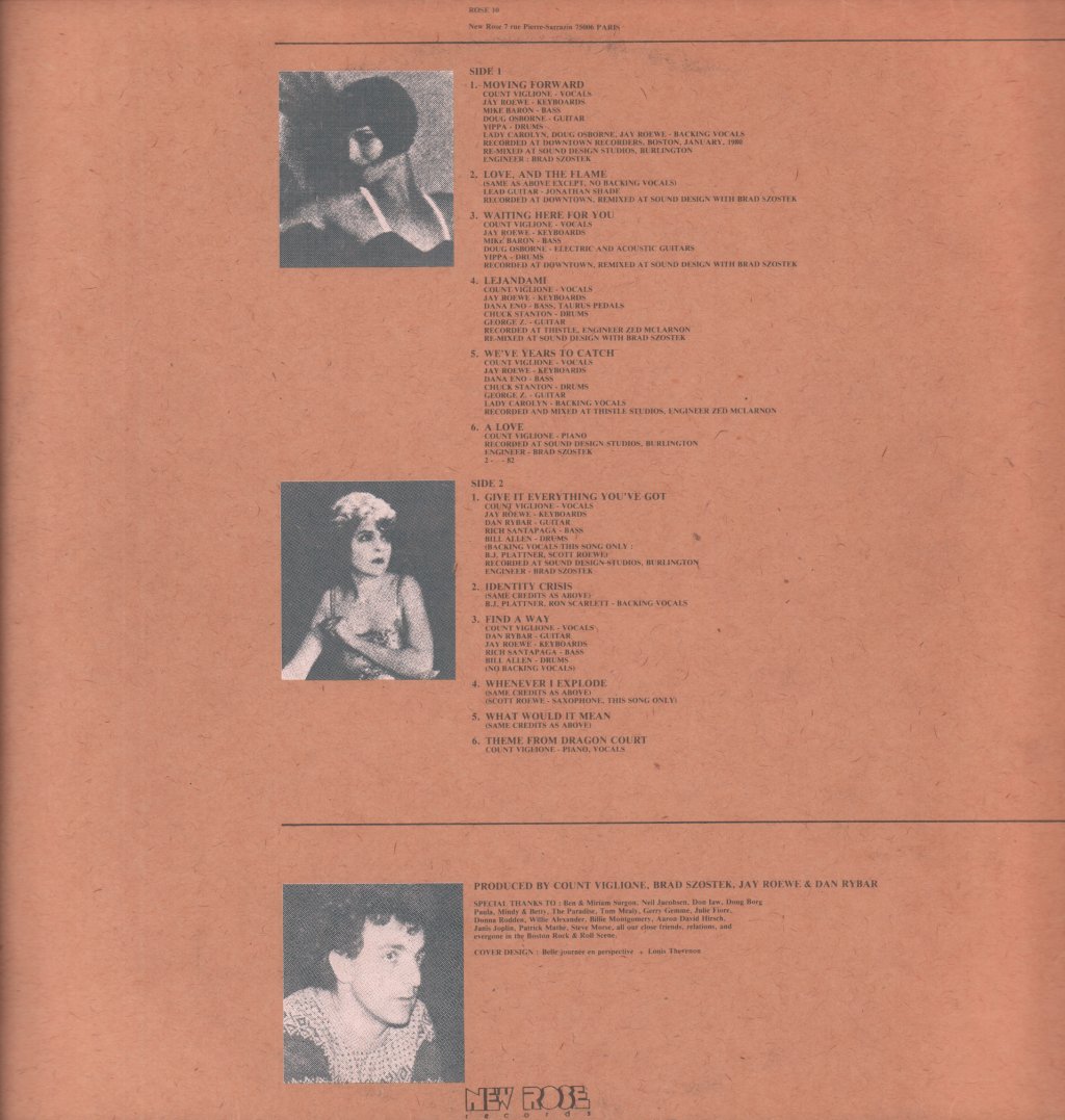 Count - Love And Flame - Lp