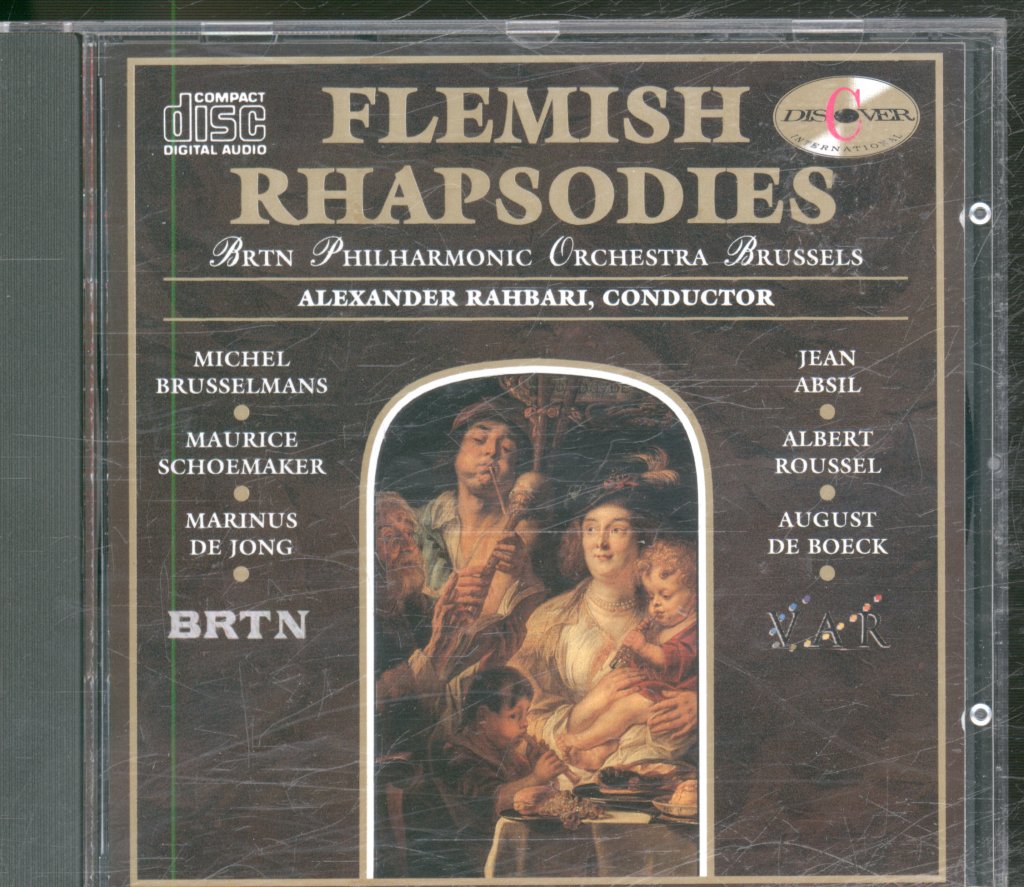 BRTN Philharmonic Orchestra Brussels, Alexander Rahbari - Flemish Rhapsodies - Cd