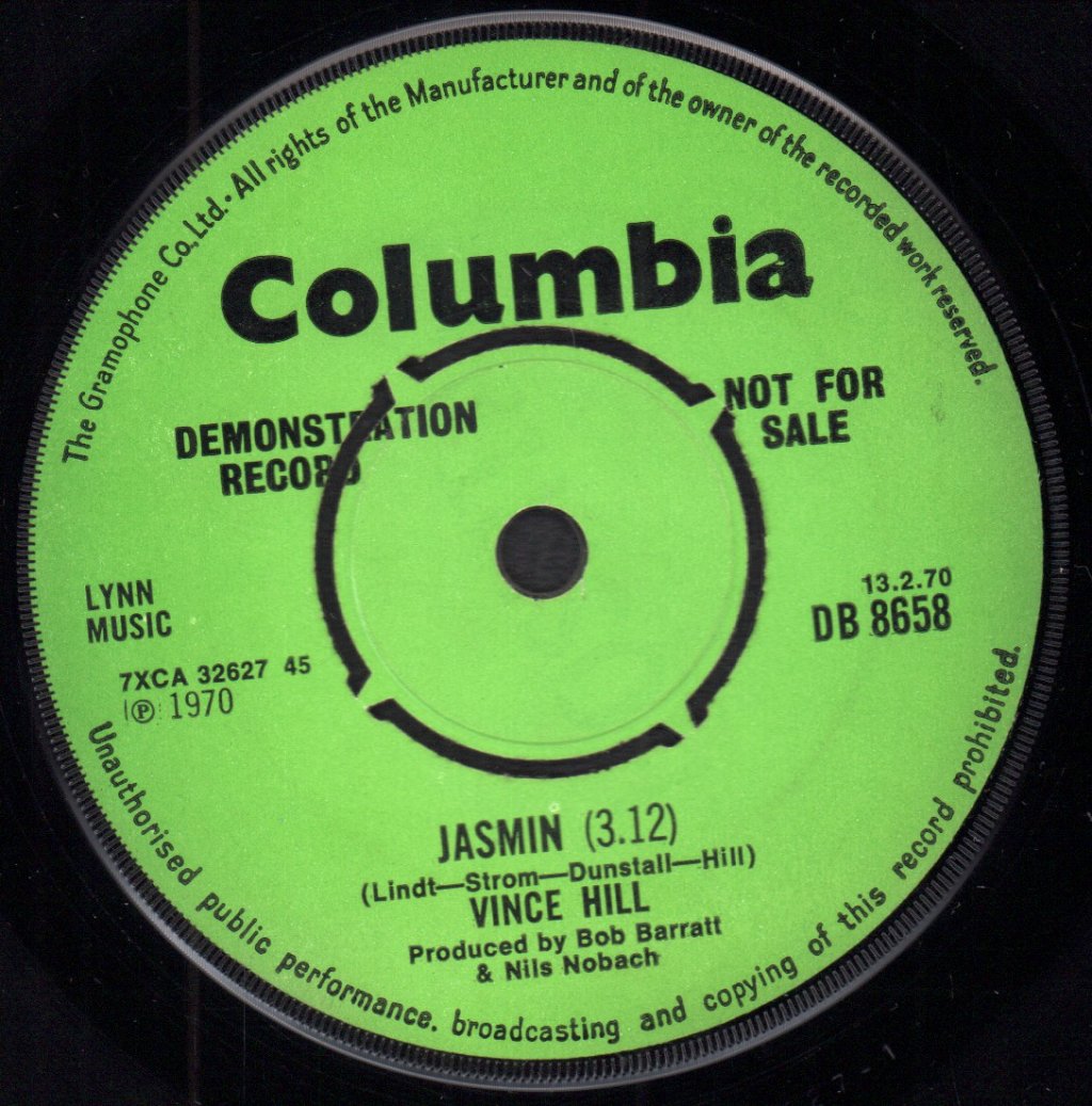 Vince Hill - Don't Speak Of Love - 7 Inch