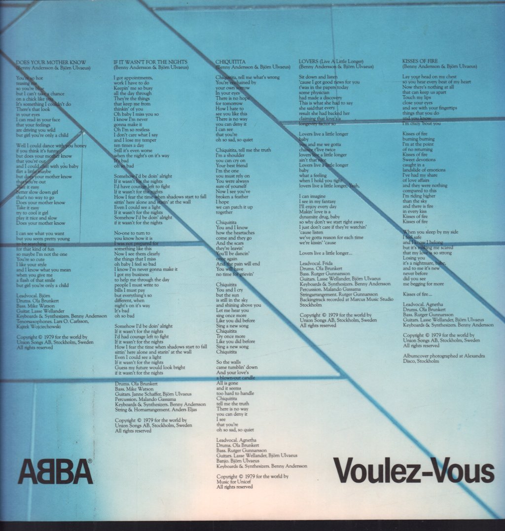 ABBA - Voulez-Vous - Lp