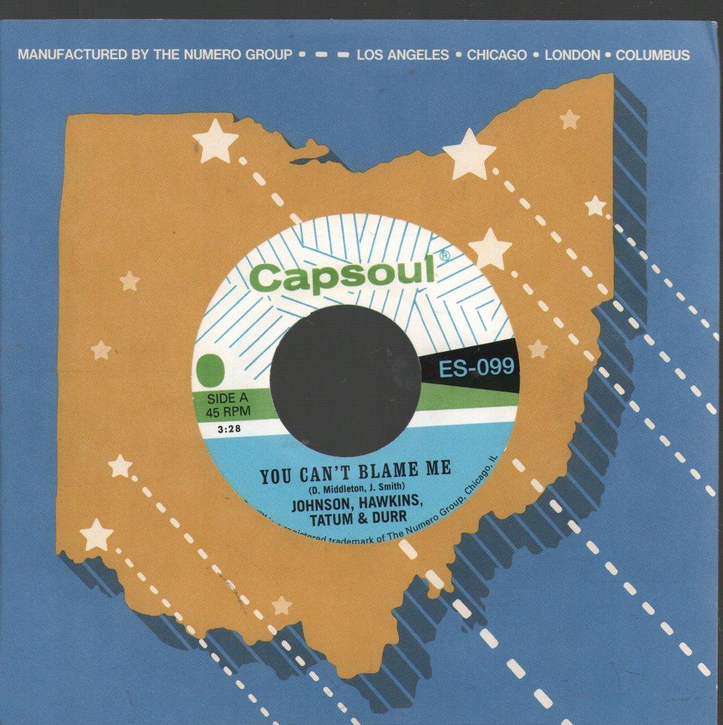 Johnson, Hawkins, Tatum and Durr - You Can't Blame Me - 7 Inch