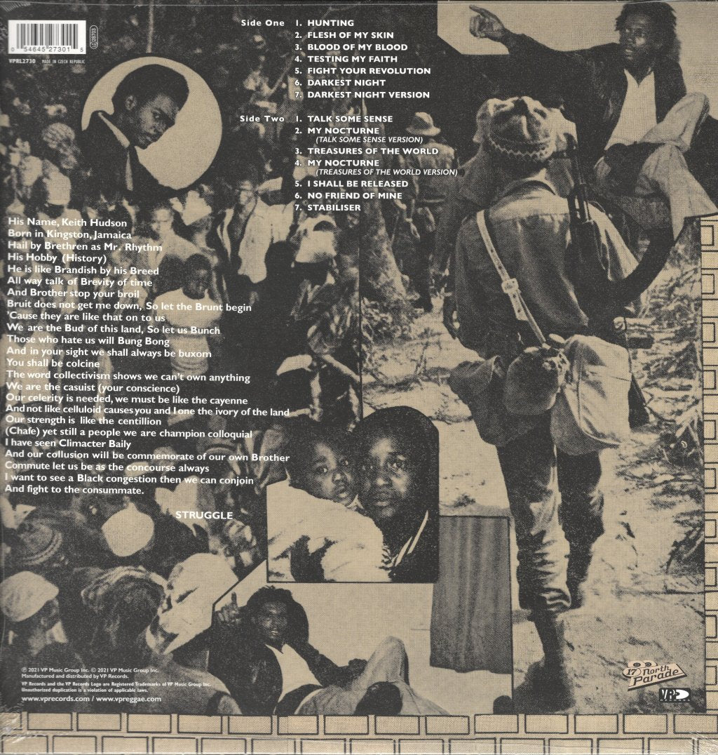 Keith Hudson - Flesh Of My Skin - Lp