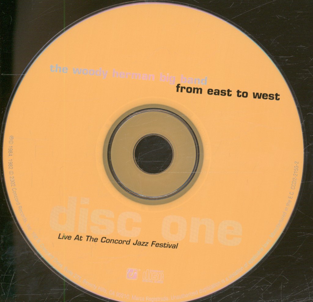 Woody Herman Big Band - From East To West - Double Cd
