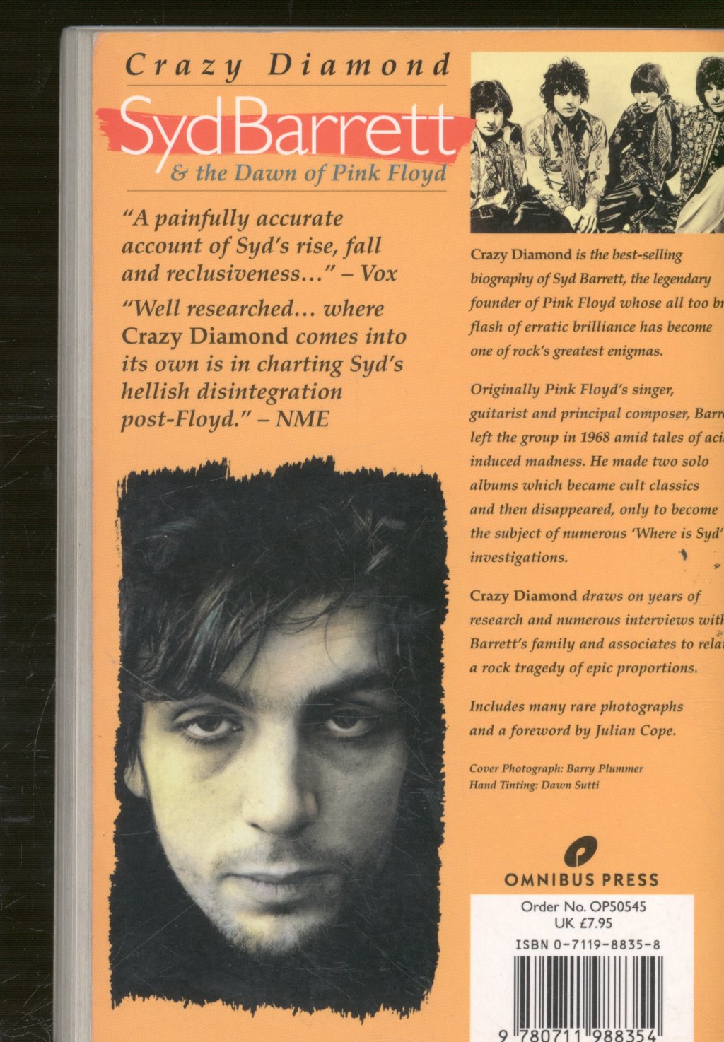 Mike Watkinson & Pete Anderson - Crazy Diamond - Syd Barrett and the Dawn of Pink Floyd - Book