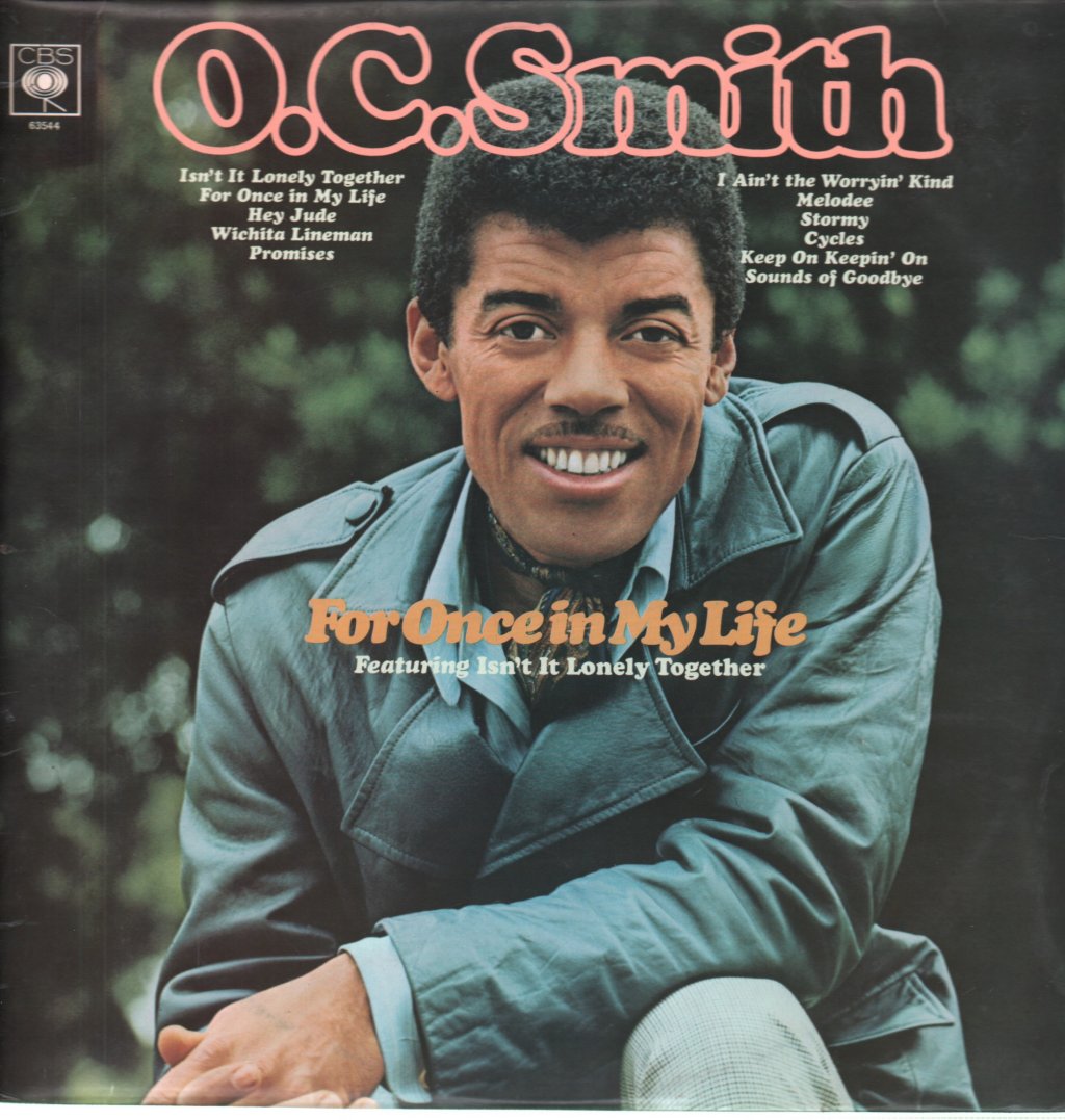 O.c.smith - For Once In My Life - Lp