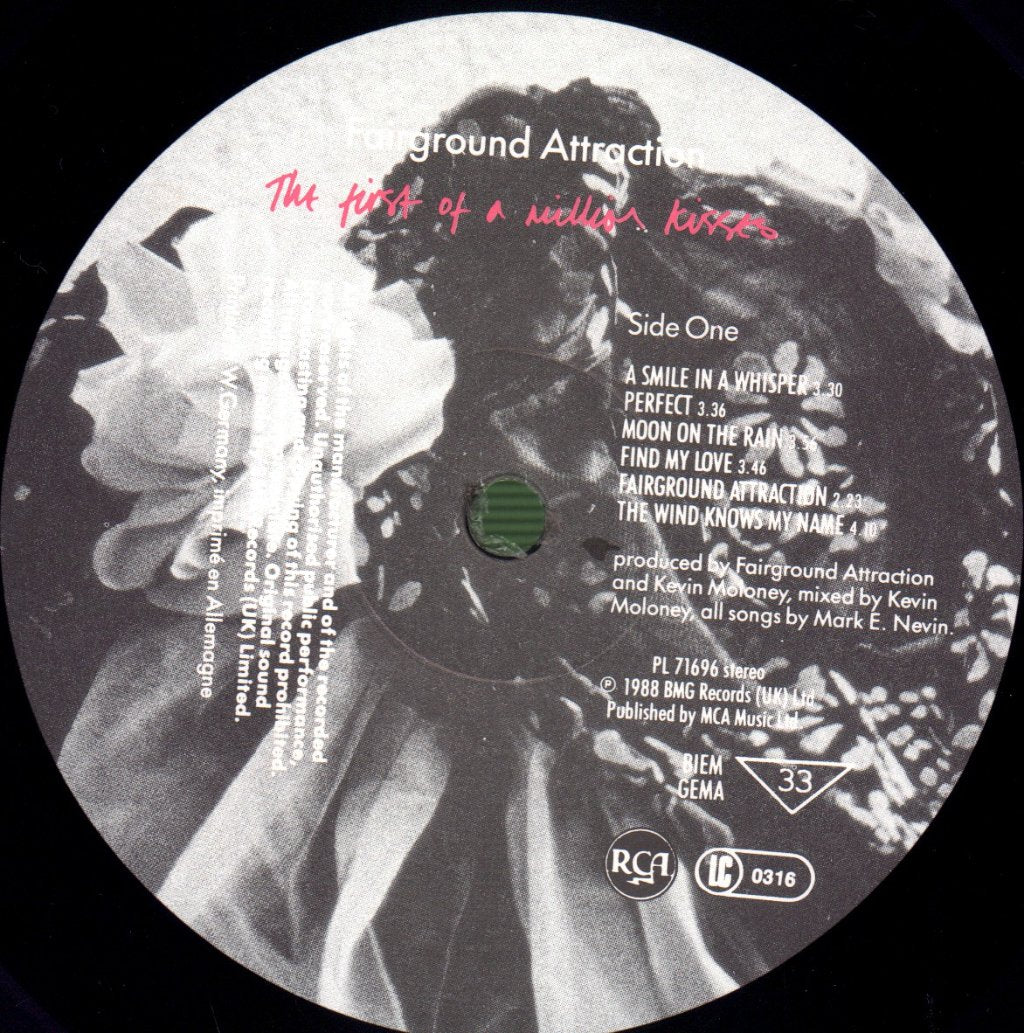 Fairground Attraction - First Of A Million Kisses - Lp