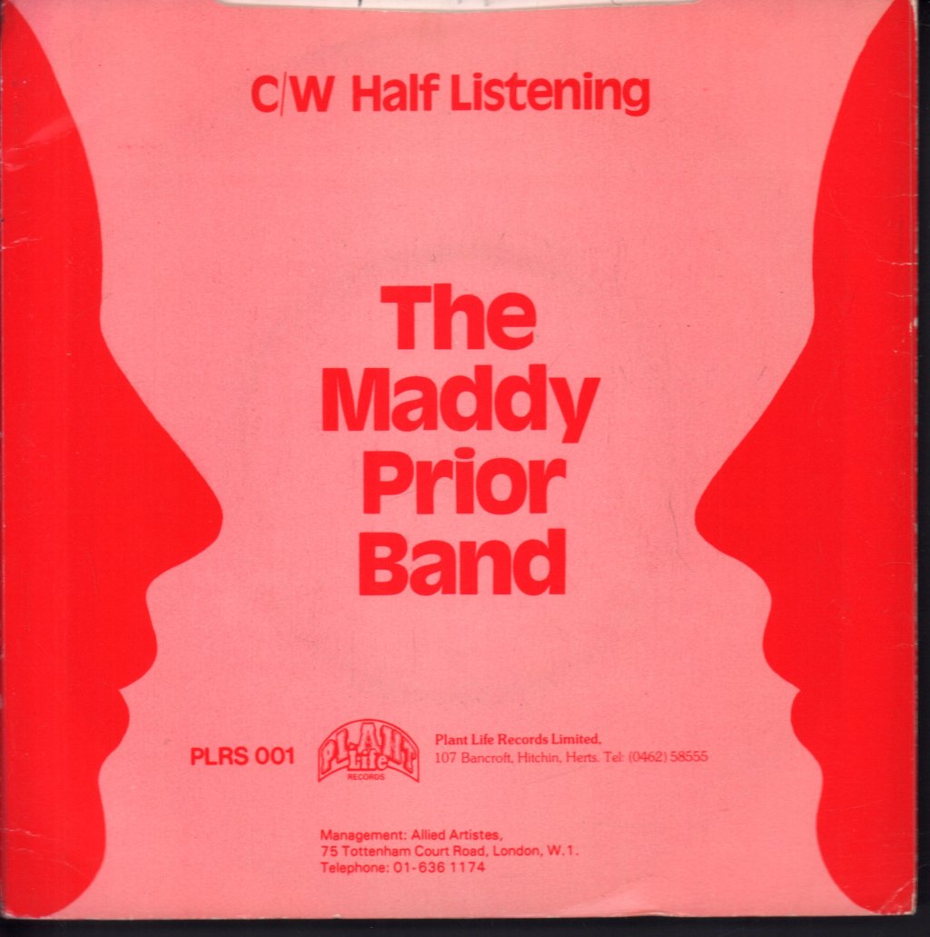 Maddy Prior Band - Face To Face - 7 Inch