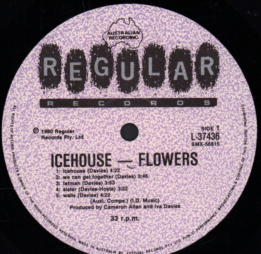 Icehouse - Flowers - Lp