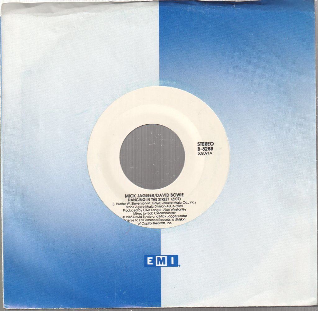 David Bowie And Mick Jagger - Dancing In The Street - 7 Inch