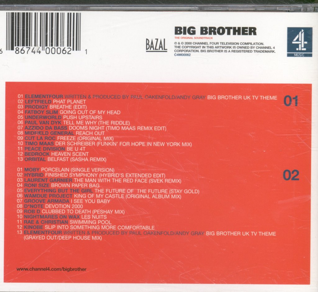Various Artists - Big Brother - Double Cd