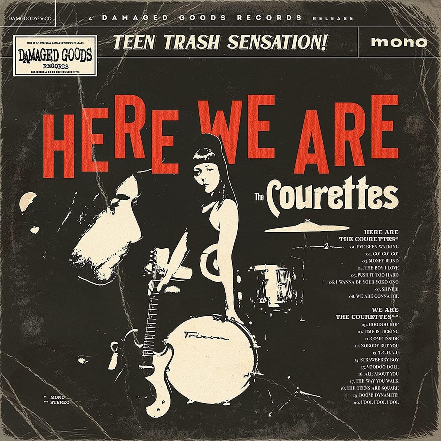 Courettes - Here We Are the Courettes - Cd