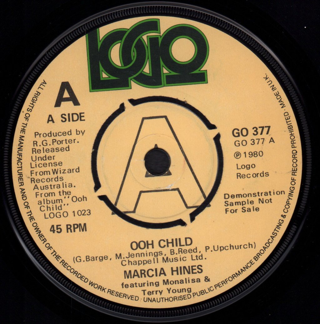 Marcia Hines - Ooh Child - 7 Inch