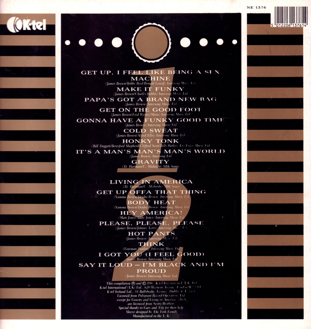 James Brown - Godfather Of Soul (Best Of) - Lp