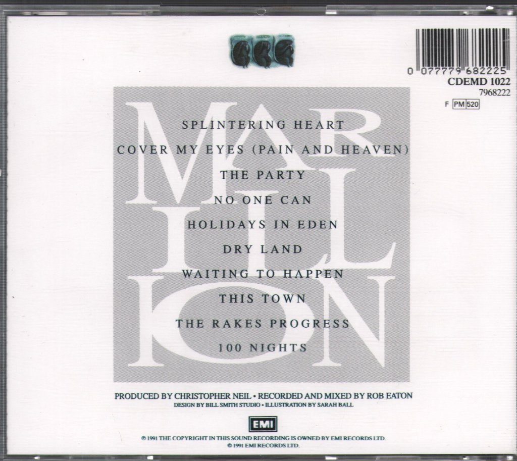 Marillion - Holidays In Eden - Cd