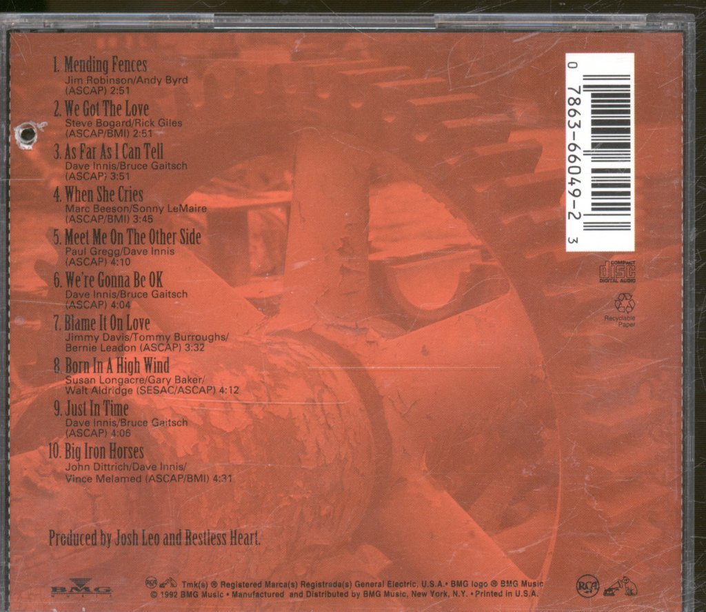 Restless Heart - Big Iron Horses - Cd