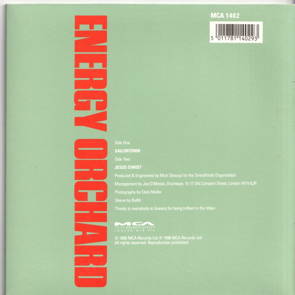 Energy Orchard - Sailortown - 7 Inch