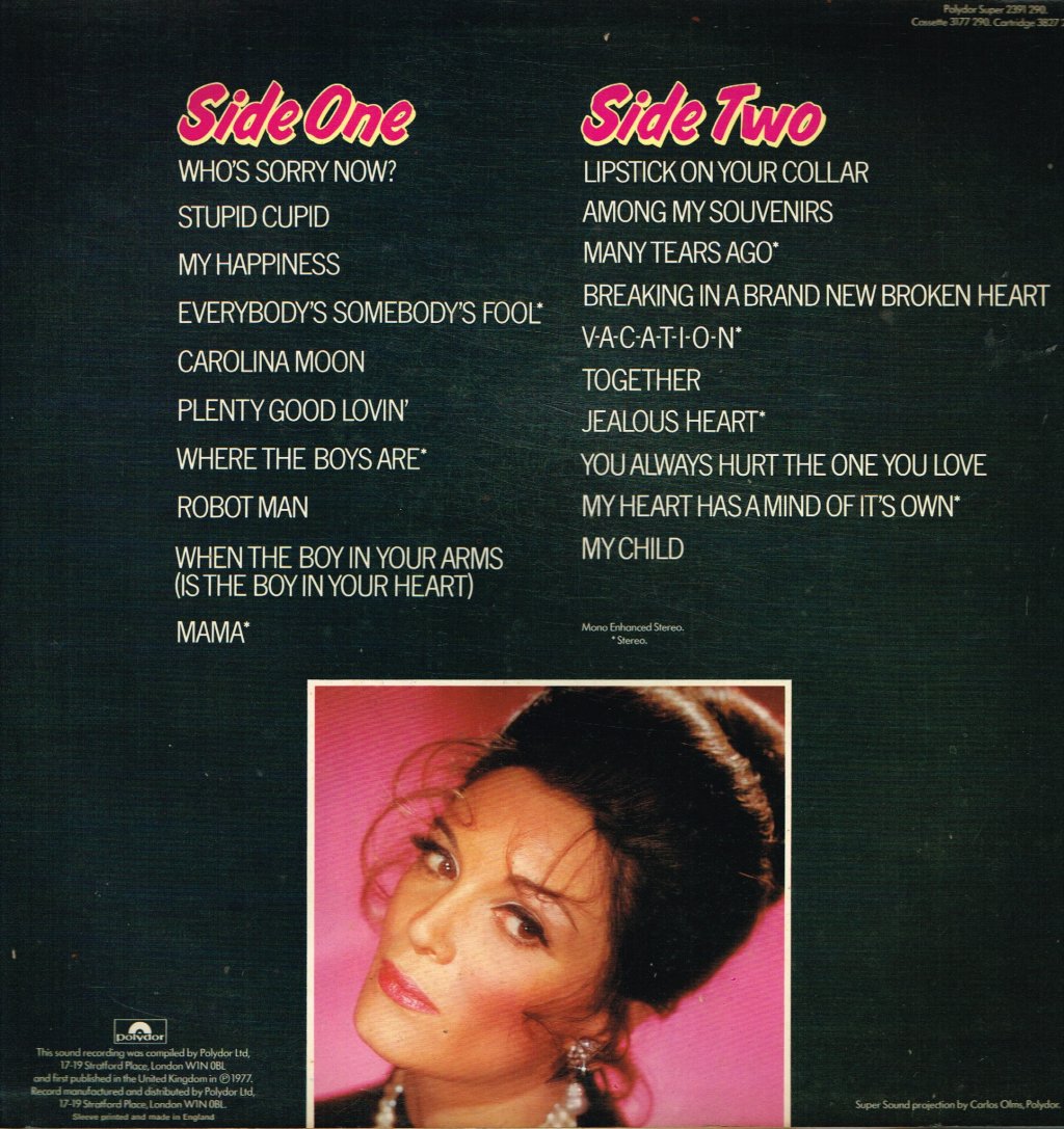 Connie Francis - 20 All Time Greats - Lp