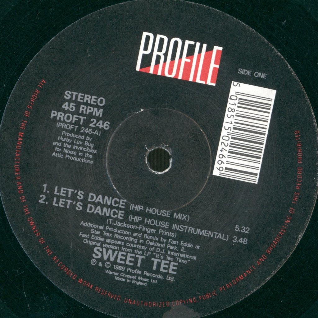 Sweet Tee - Let's Dance - 12 Inch