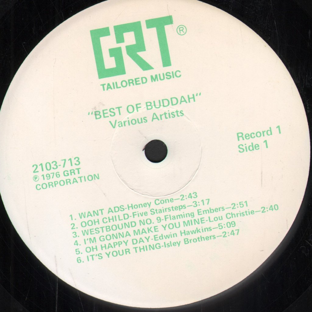 Various Artists - Best Of Buddah - Lp