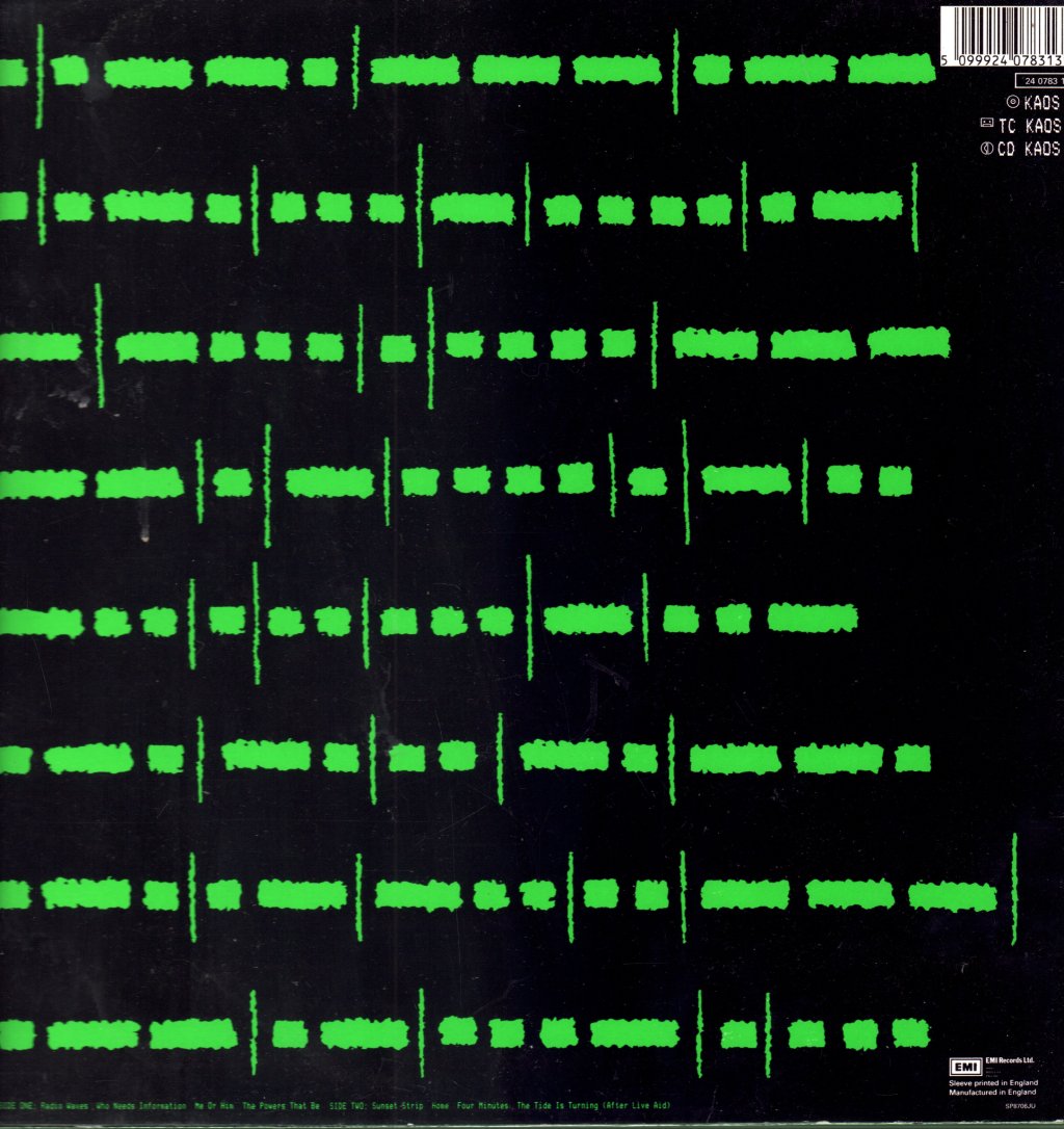 Roger Waters - Radio Kaos - Lp