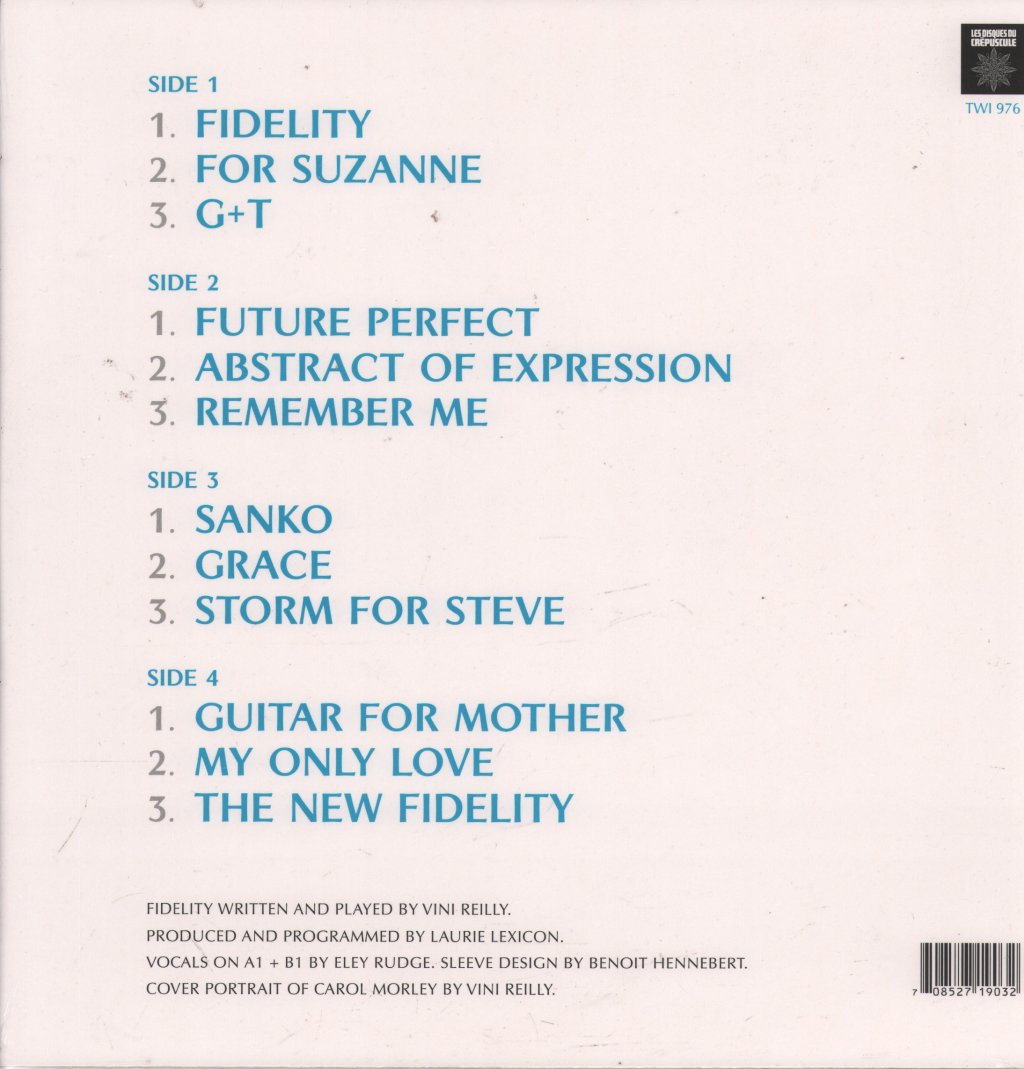 Durutti Column - Fidelity - Double Lp