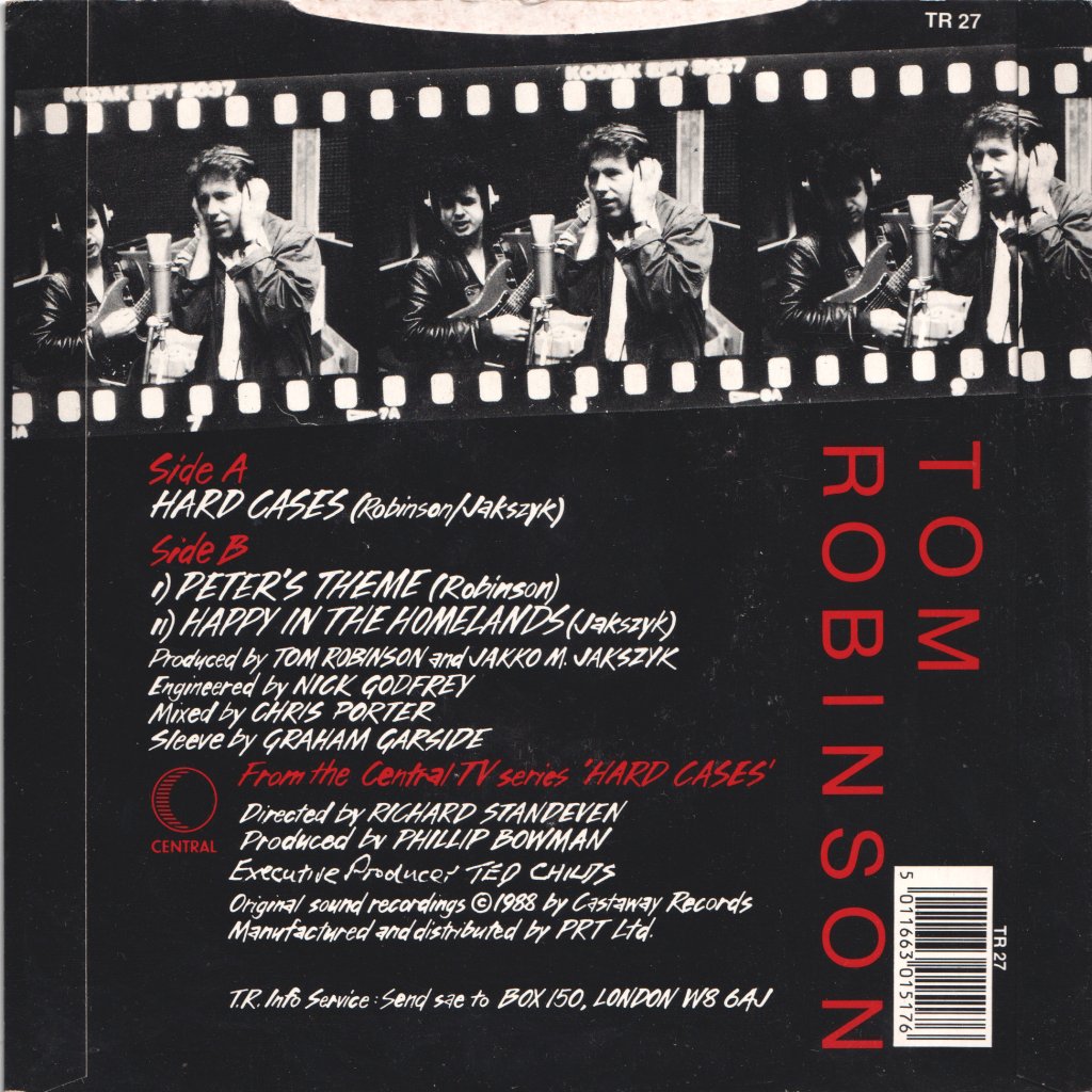 Tom Robinson - Hard Cases - 7 Inch