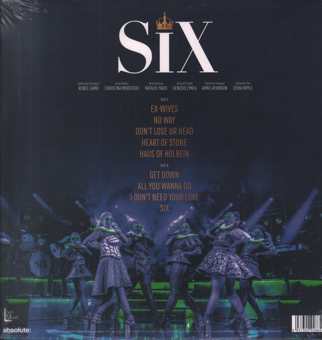Six - Six : the Musical (Studio Cast Recording) (Deluxe Edition) - Lp
