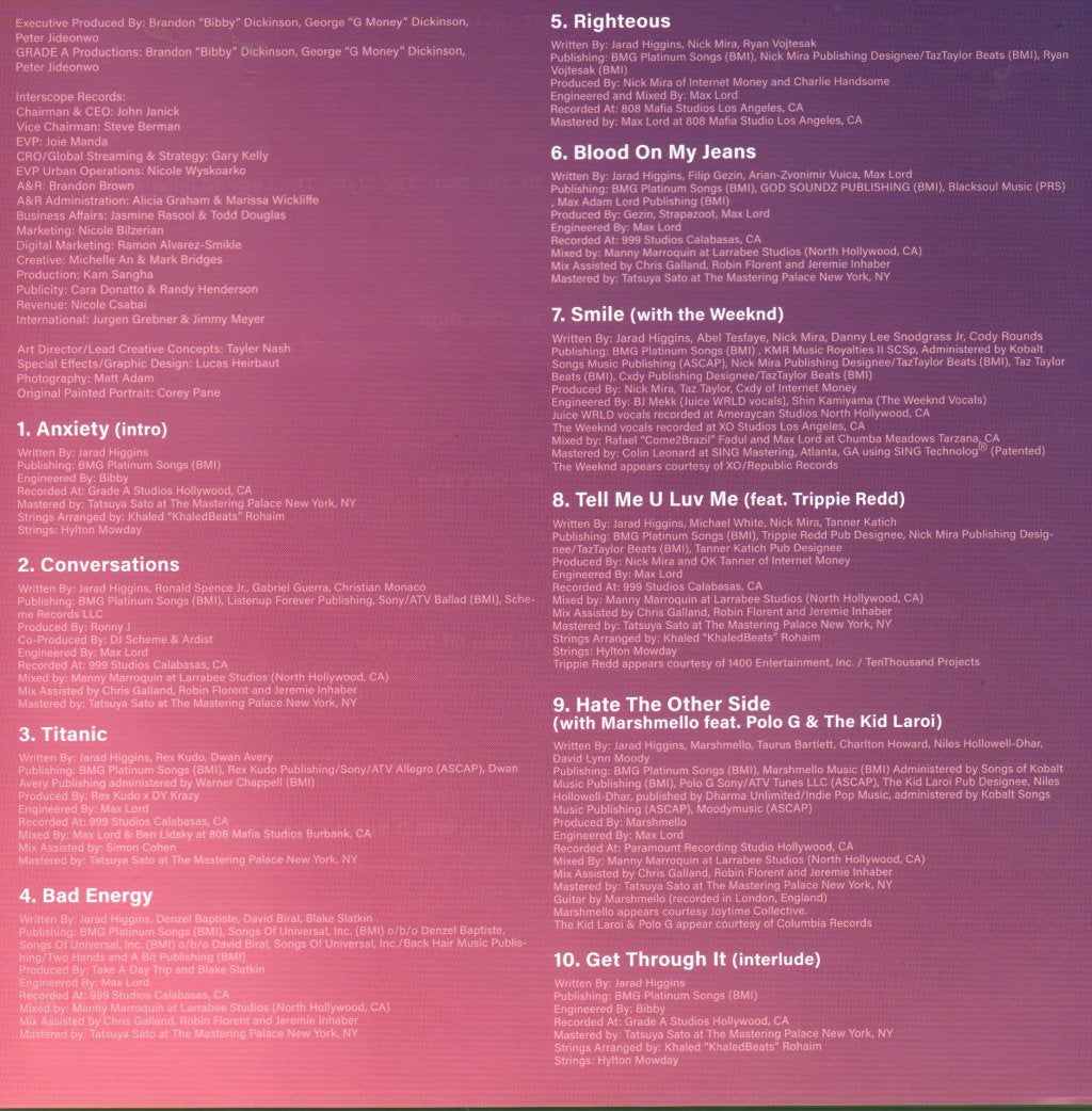 Juice WRLD - Legends Never Die - Double Lp