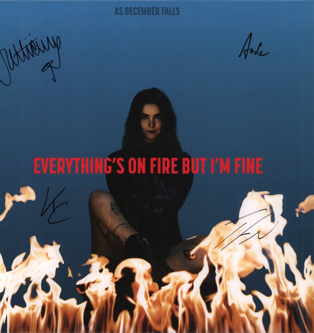 As December Falls - Everything's On Fire But I'm Fine - Lp