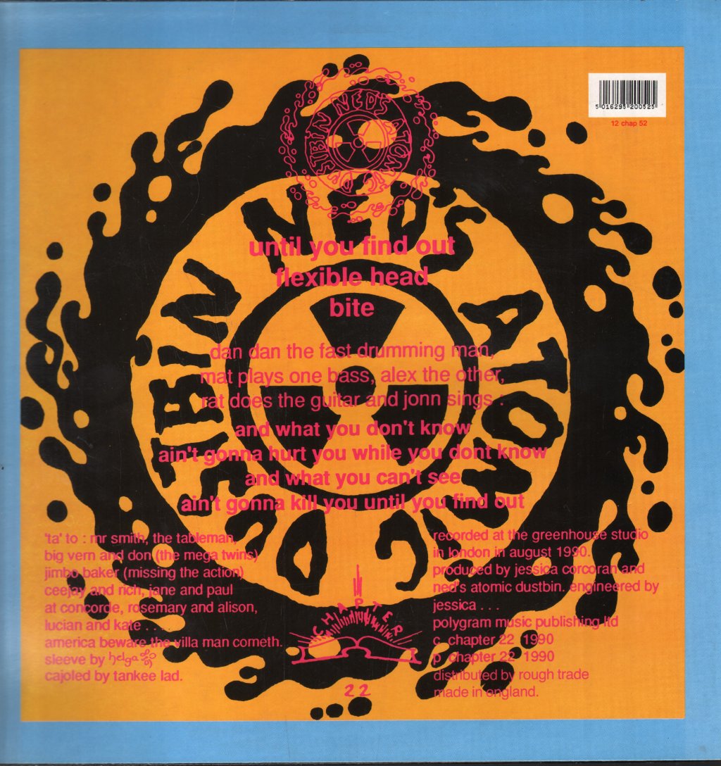 Ned's Atomic Dustbin - Until You Find Out - 12 Inch