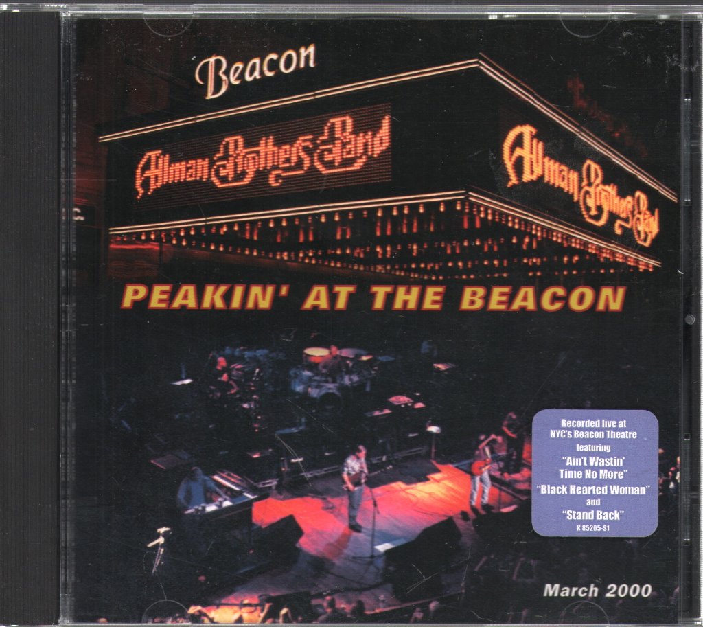 Allman Brothers Band - Peakin' At The Beacon - Cd