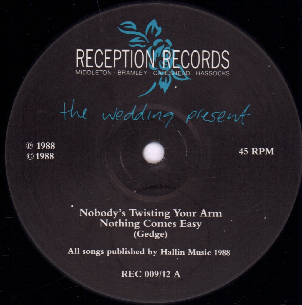 Wedding Present - Nobody's Twisting Your Arm - 12 Inch