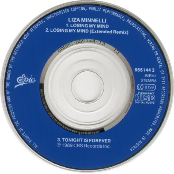 Liza Minnelli - Losing My Mind - Cd