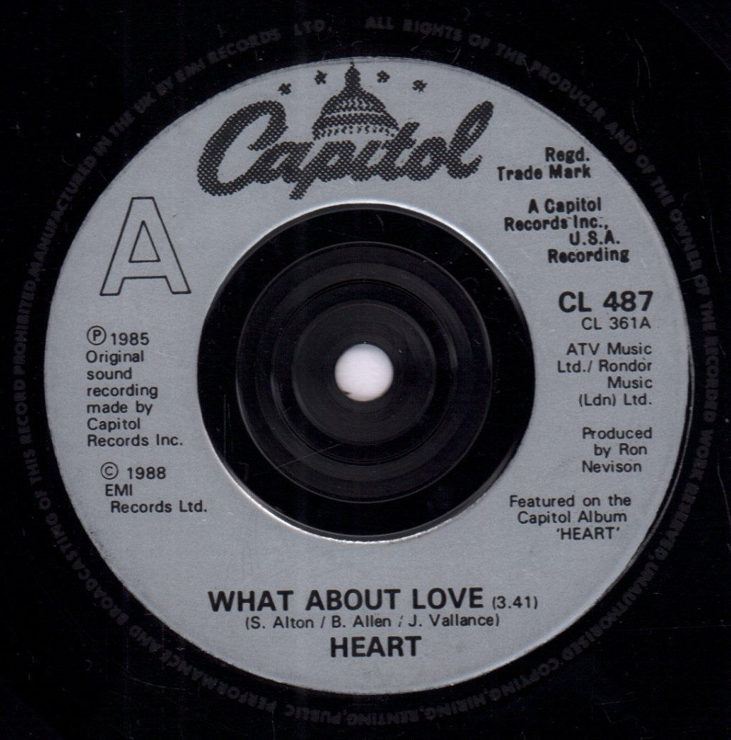 Heart - What About Love - 7 Inch
