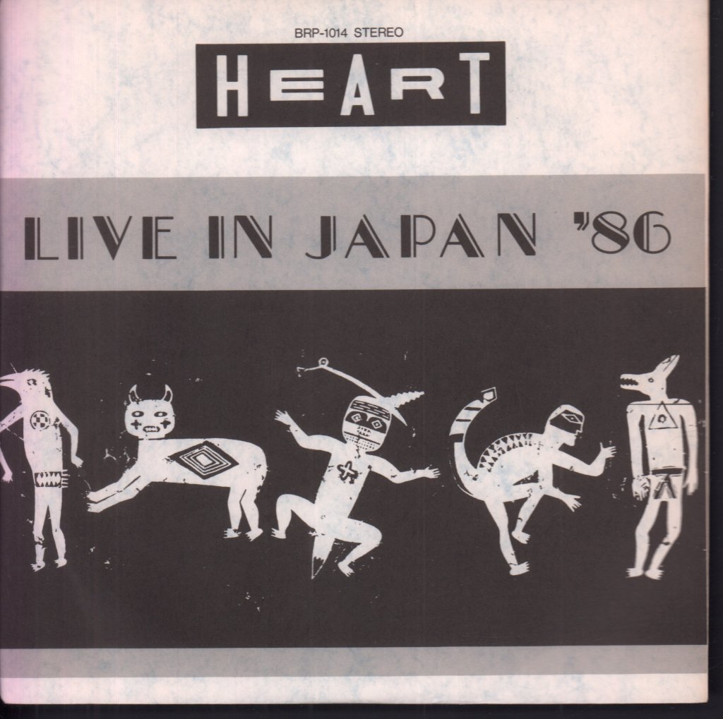 Heart - Live In Japan 86 - 7 Inch