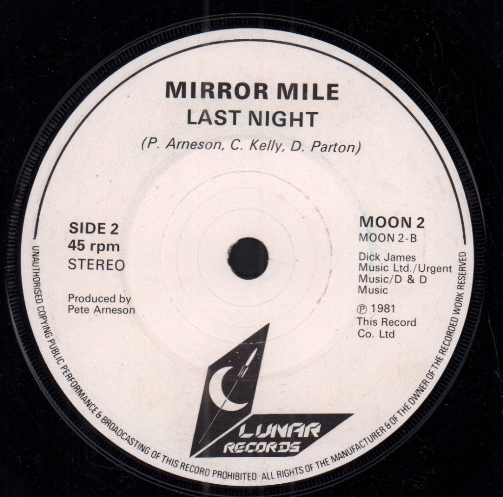 Mirror Mile - Rhyming Man - 7 Inch