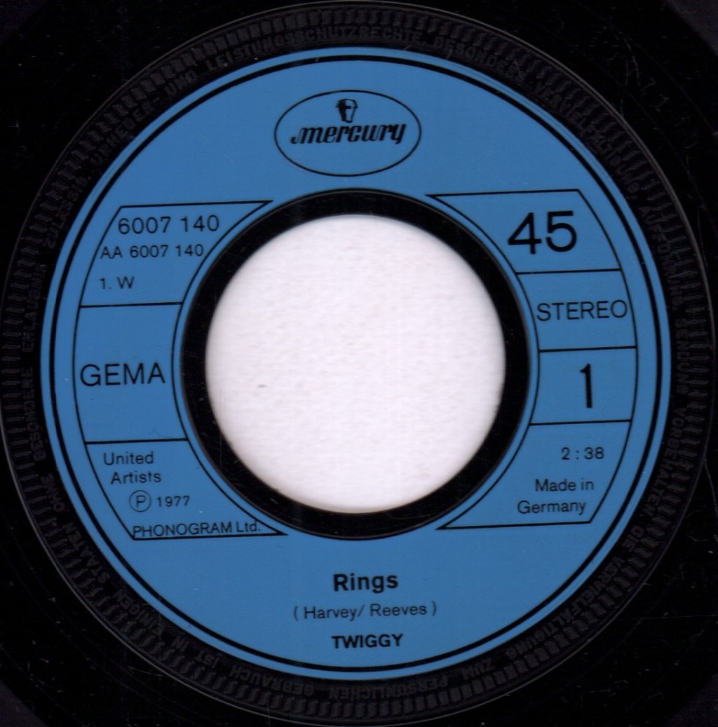 Twiggy - Rings - 7 Inch