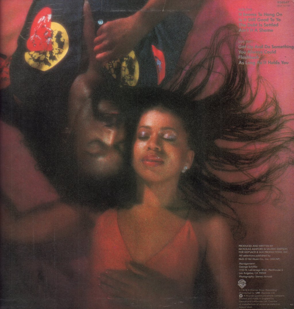 Ashford And Simpson - Is It Still Good To Ya - Lp
