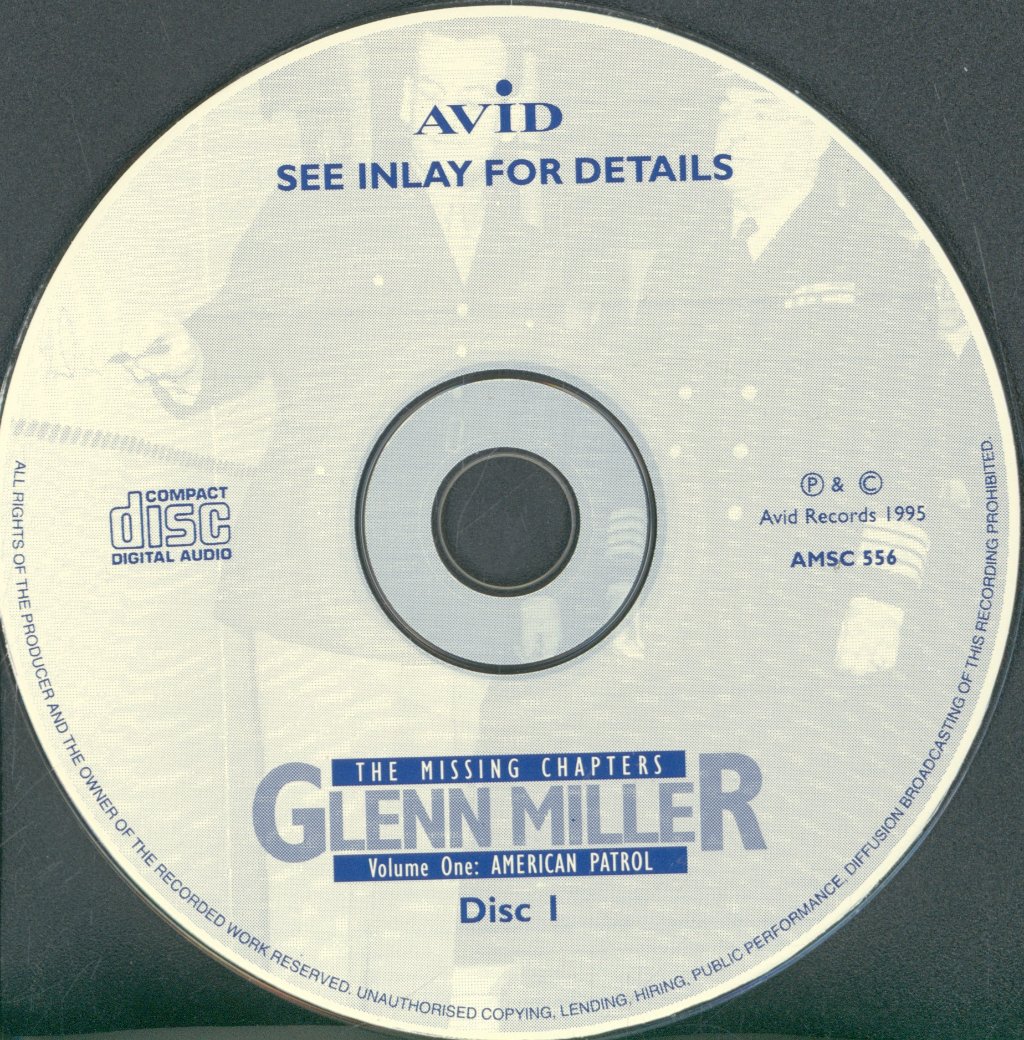 Glenn Miller - Missing Chapters, Volume One: American Patrol - Double Cd