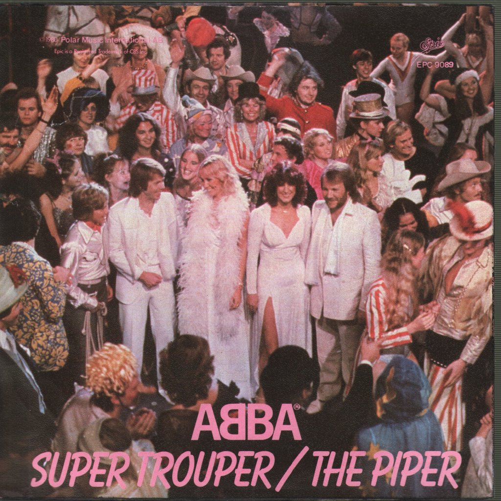 ABBA - Super Trouper / The Piper - 7 Inch