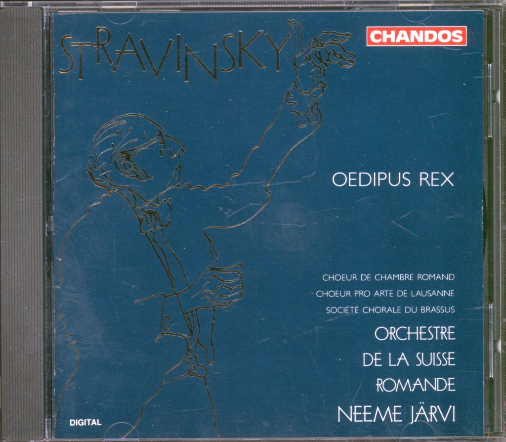 Orchestre De La Suisse Romande, Neeme Järvi - Stravinsky - Oedipus Rex - Cd