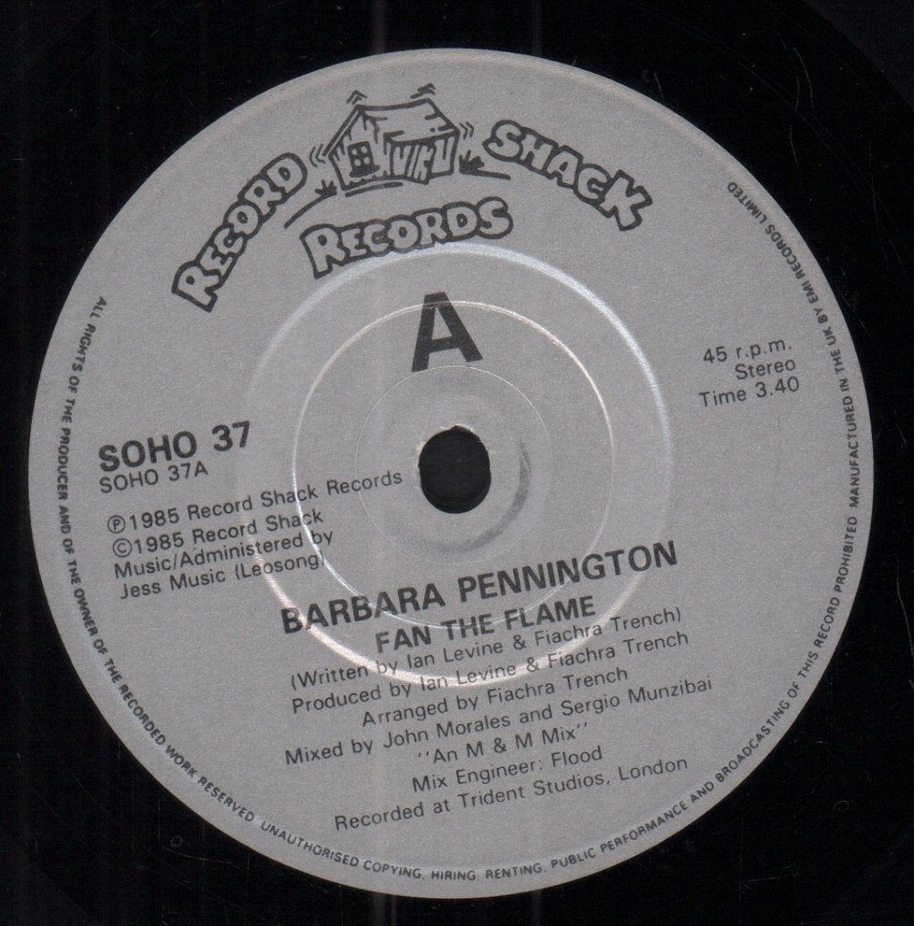 Barbara Pennington - Fan The Flame - 7 Inch