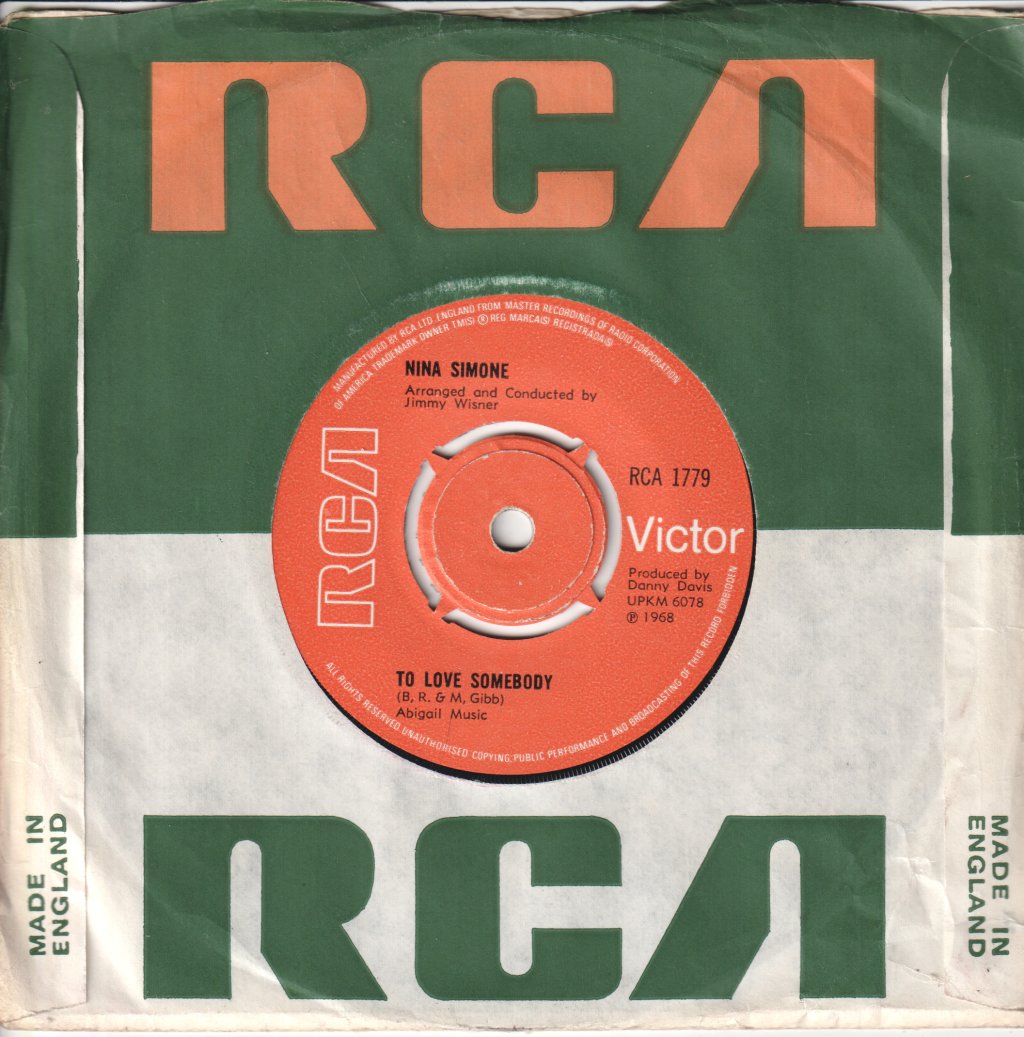 Nina Simone - To Love Somebody - 7 Inch