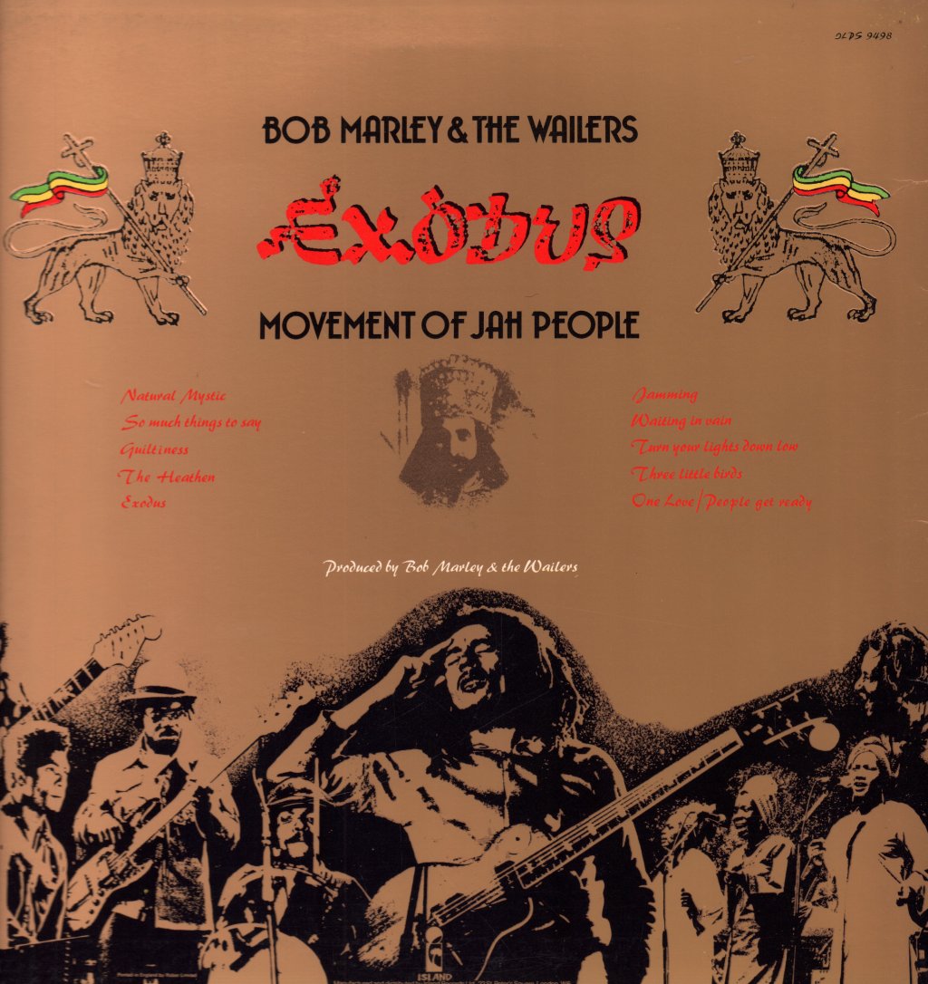Bob Marley And The Wailers - Exodus - Lp