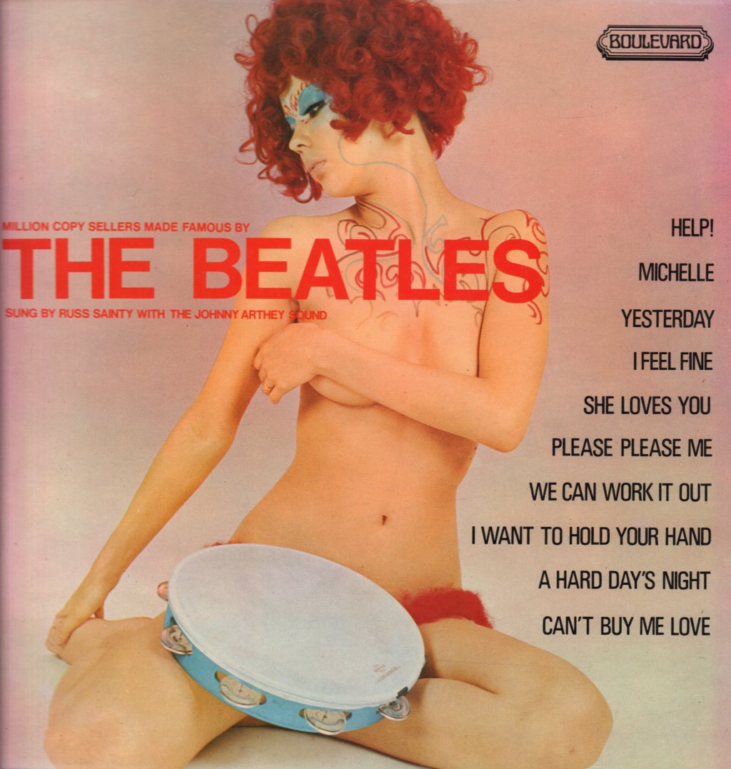 Russ Sainty With The Johnny Arthey Sound - Million Copy Sellers Made Famous By The Beatles - Lp
