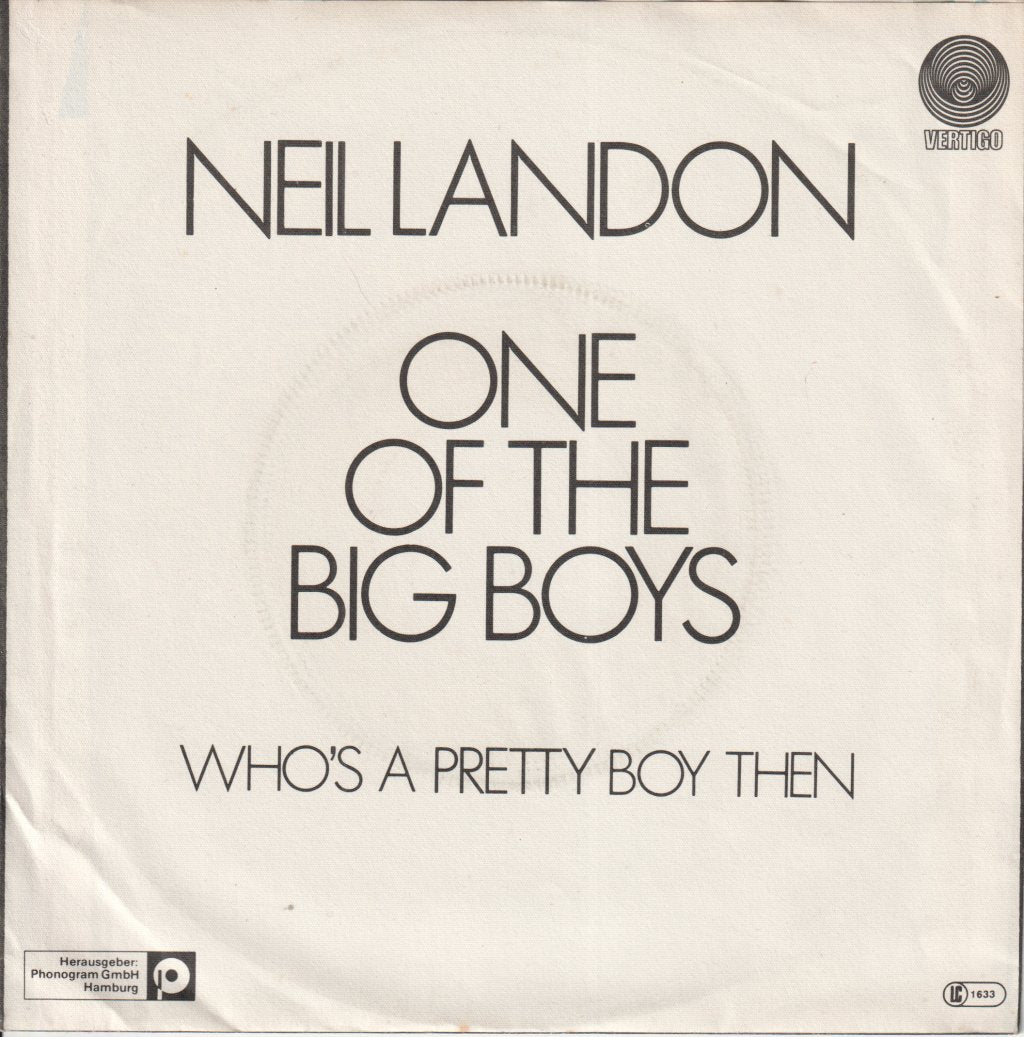 Neil Landon - One Of The Big Boys - 7 Inch
