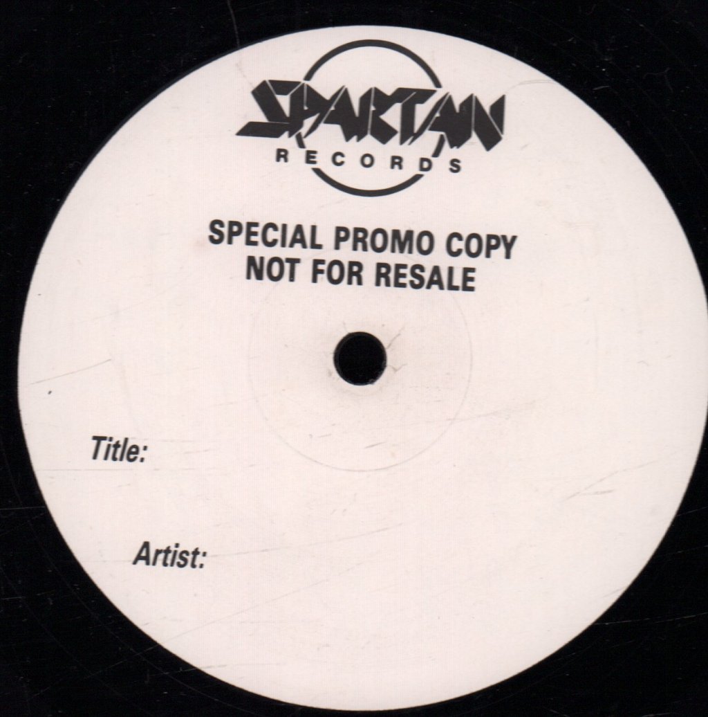 Various Artists - spartan records special promo copy - 12 Inch