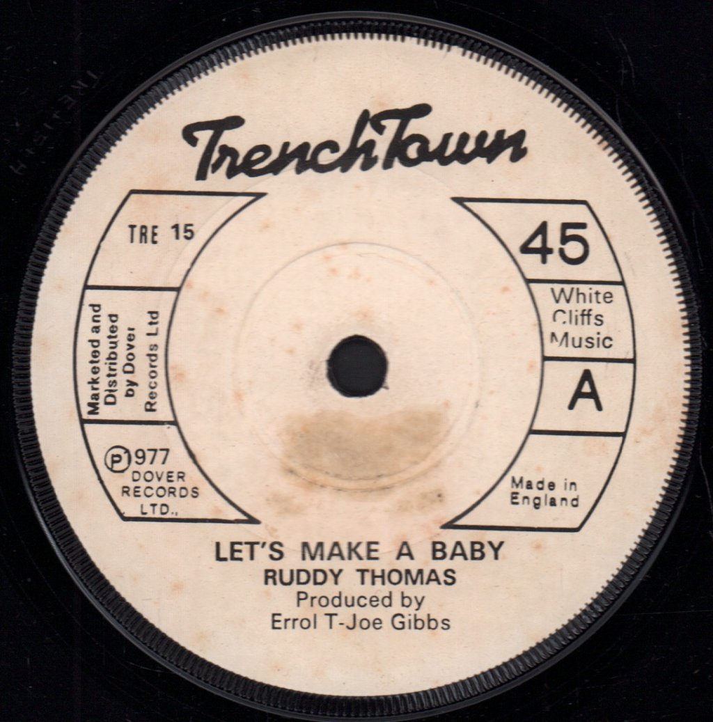 Ruddy Thomas - Let's Make A Baby - 7 Inch